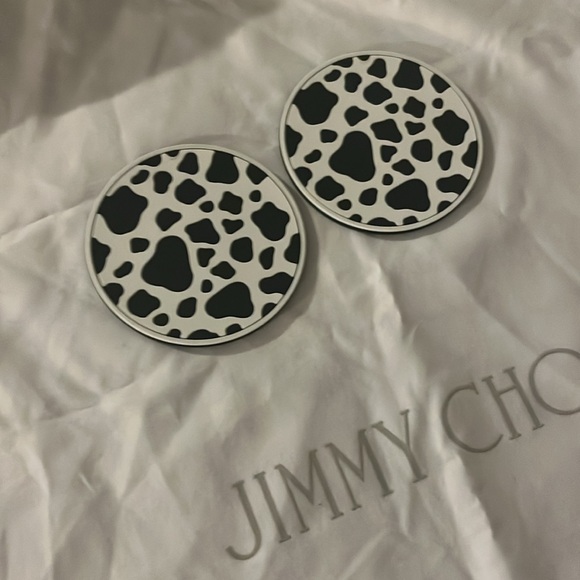 🧡 Black and White Cow Print Accessories Bundle NWT - Picture 3 of 3